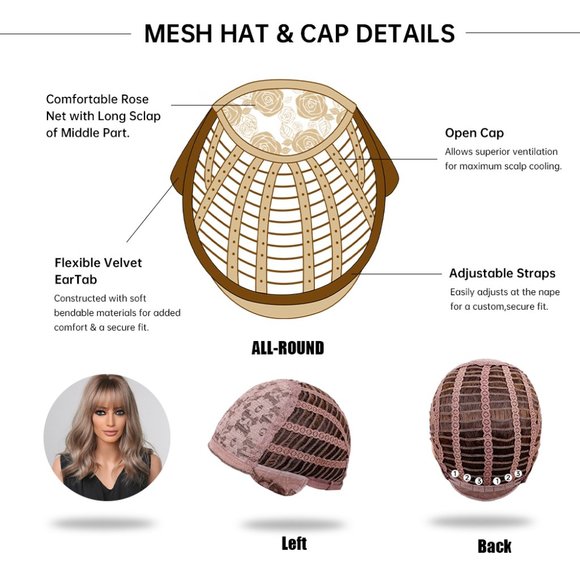 Brown Natural Wave Wig - Picture 6 of 6